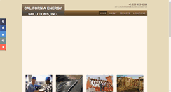 Desktop Screenshot of calenergysolutions.com